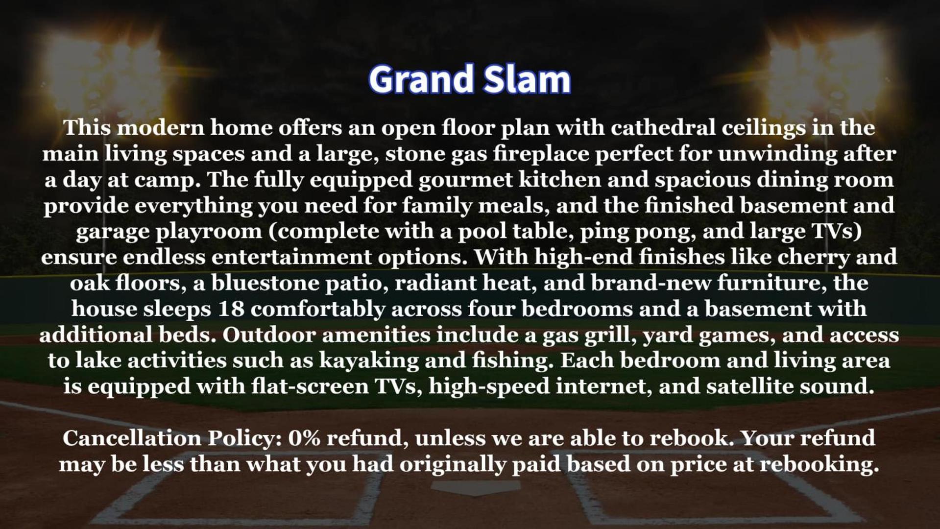 Grand Slam Lake House Cooperstown Dreams Park Exterior photo